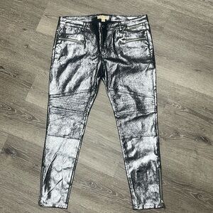 MICHAEL KORS - Shiny Straight Leg - Size 14